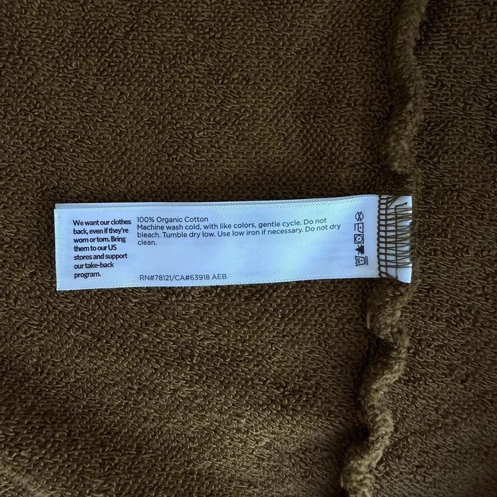 Eileen Fisher Brown Hooded Jacket - Picture 6 of 6